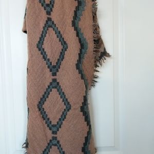Wilfred Diamond Mosaic Triangle Scarf